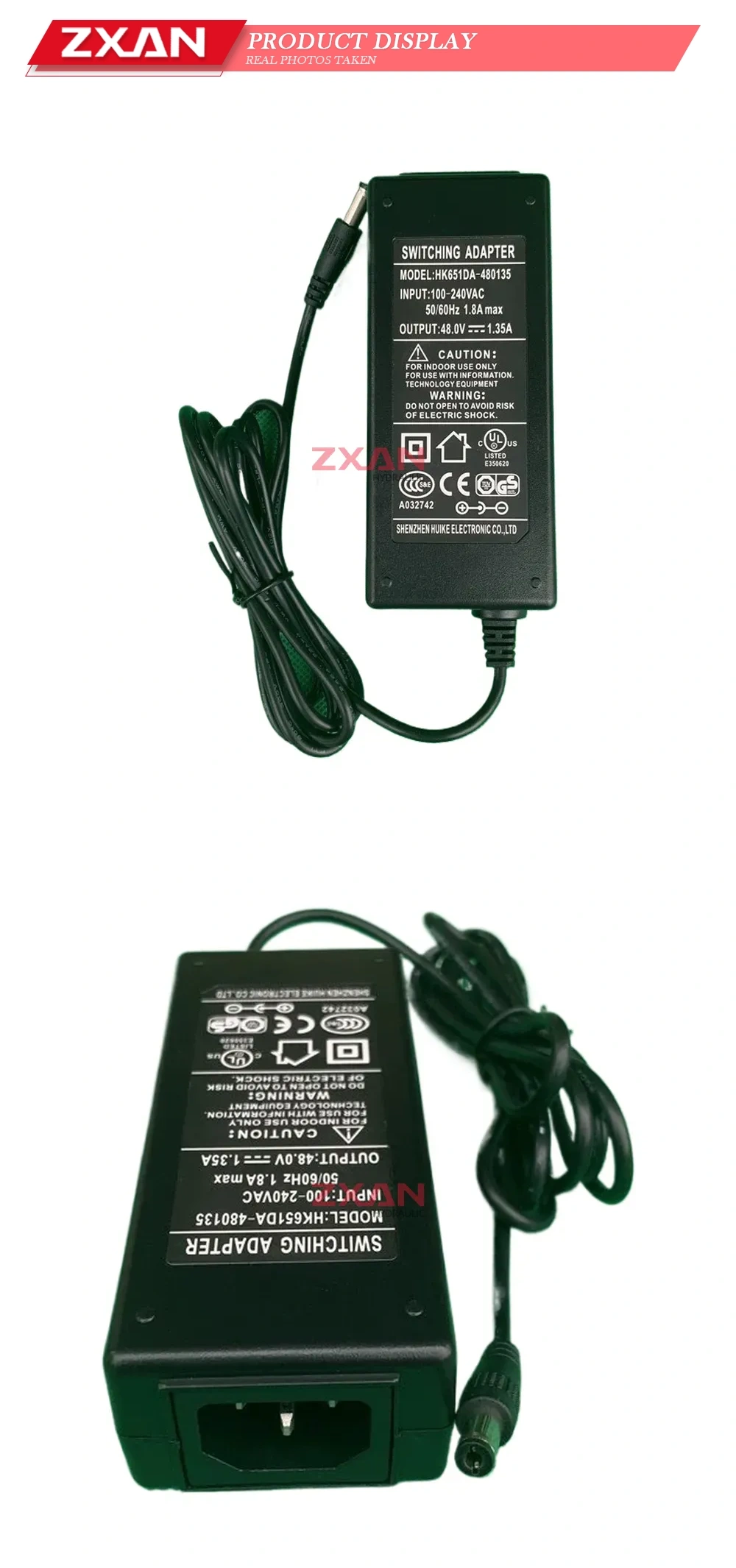 SWITCHING ADAPTER HK651DA-480135 Description