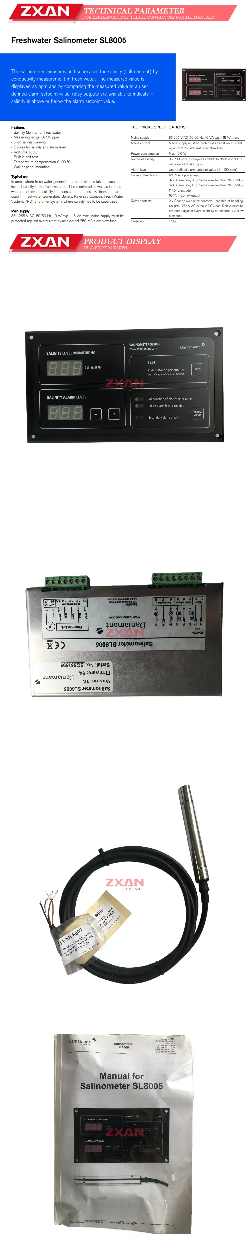Salinometer SL8005 Description