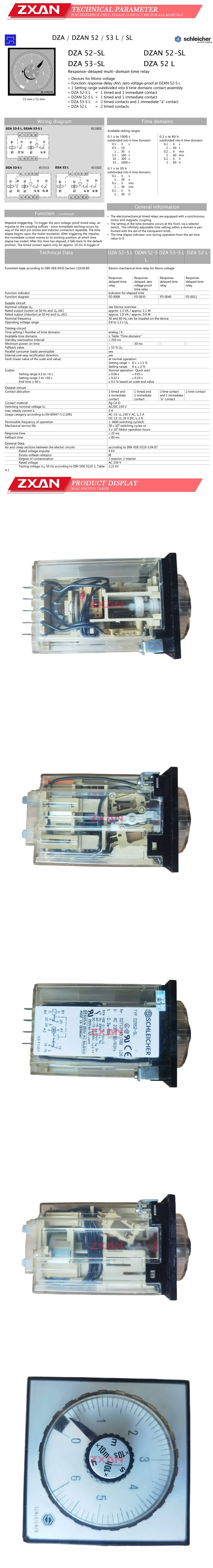 Schleicher DZA52-SL Description
