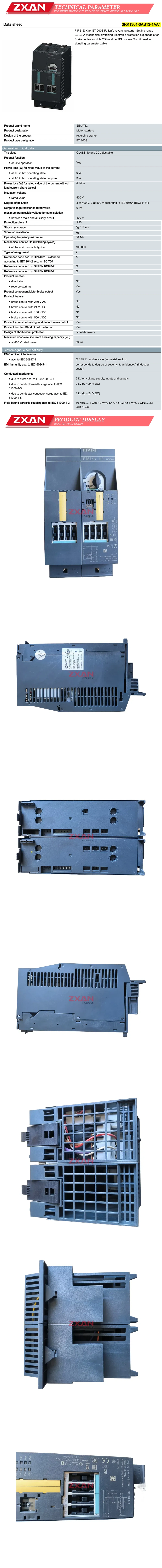 Siemens 3RK1301-0AB13-1AA4 Description
