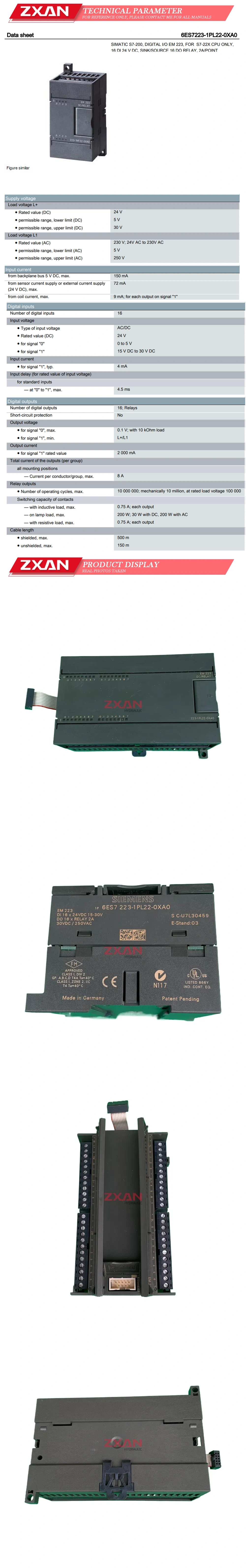 Siemens 6ES7 223-1PL22-0XA0 Description