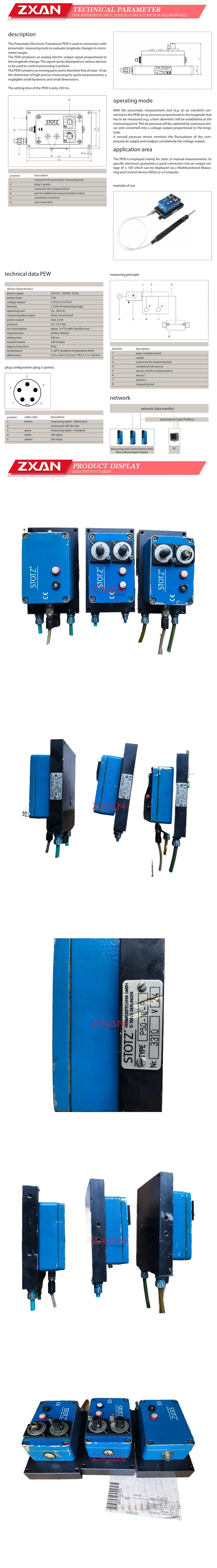 Stotz P65A-10-P Description