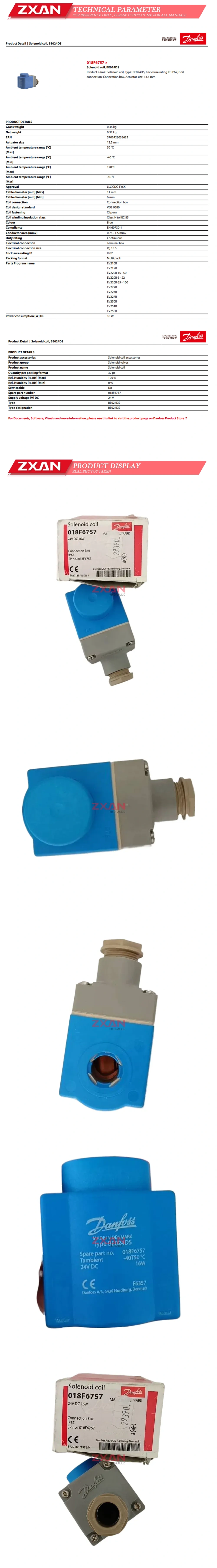 danfoss 018F6757 Description