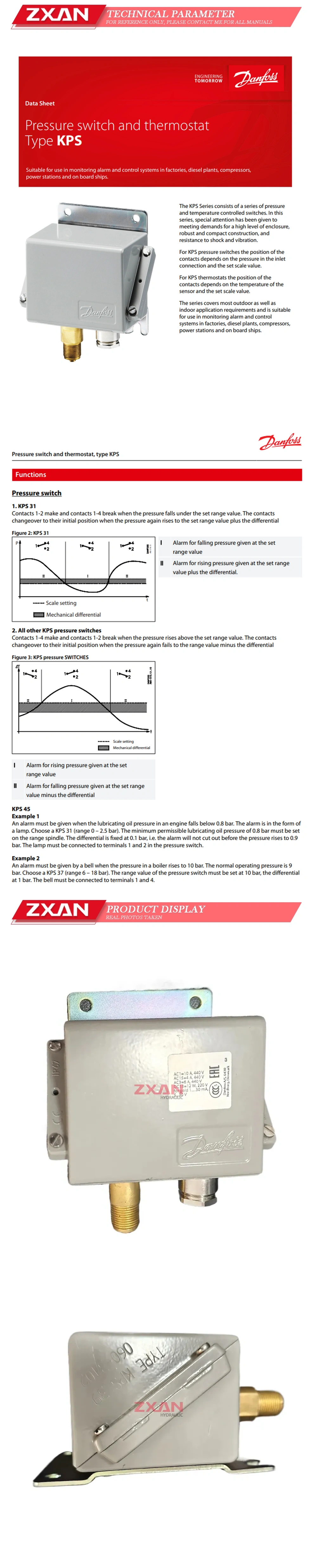 danfoss KPS39 060-310266 Description