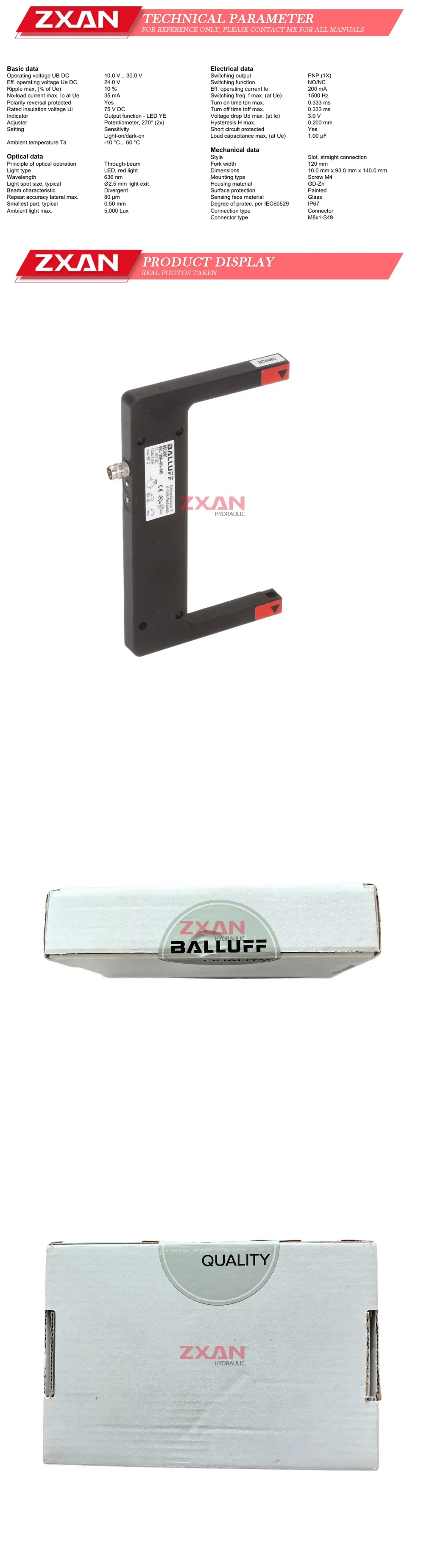 BALLUFF BGL0007 Description