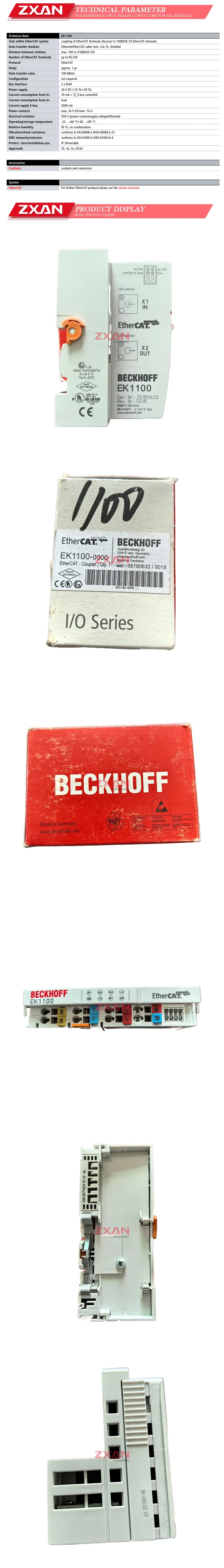BECKHOFF EK1100-0000 Description