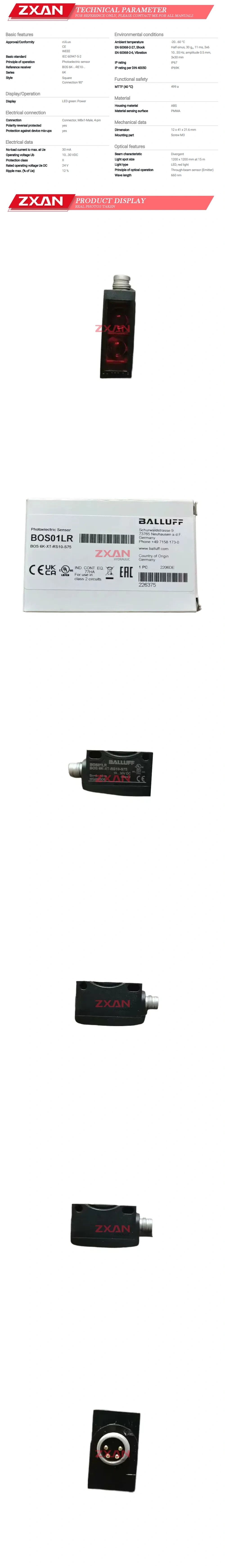 Balluff BOS01LR(BOS 6K-XT-RS10-S75) Description