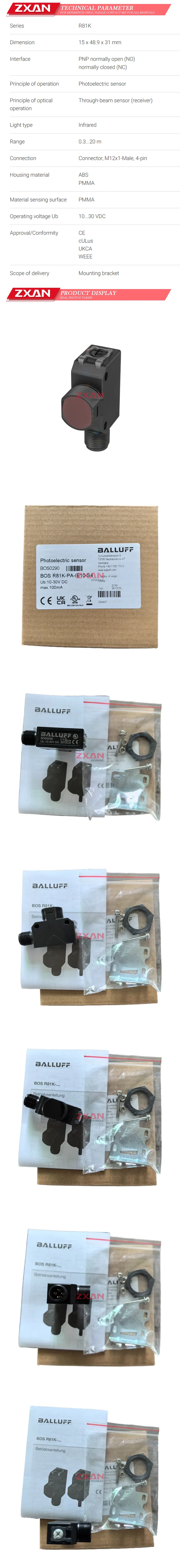 Balluff BOS0290 Description