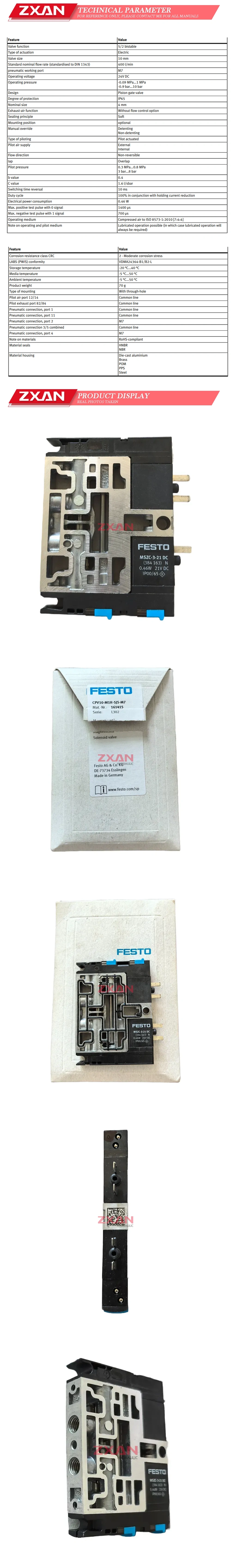 FESTO CPV10-M1H-5JS-M7 Description