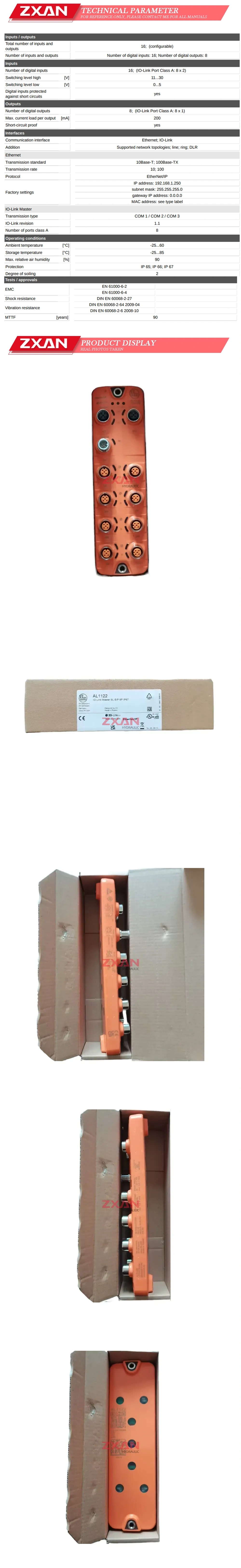 IFM AL1122 Description