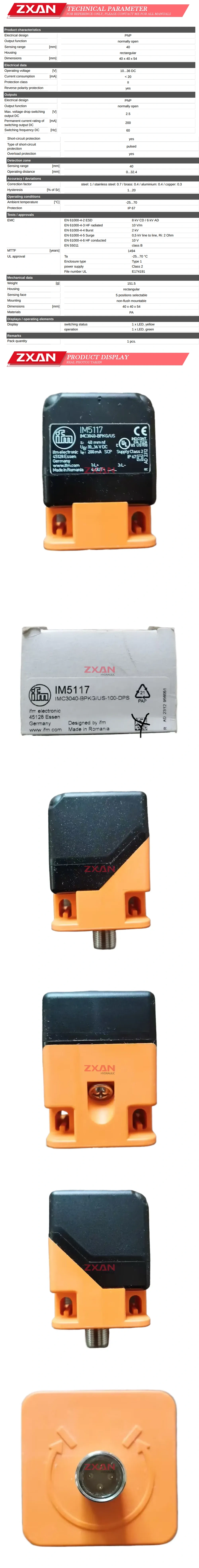 IFM IM5117 Description