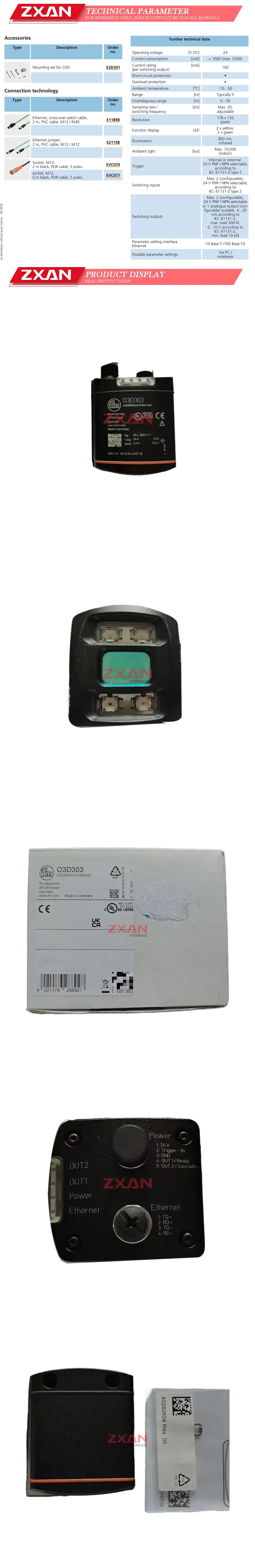 IFM O3D303 Description