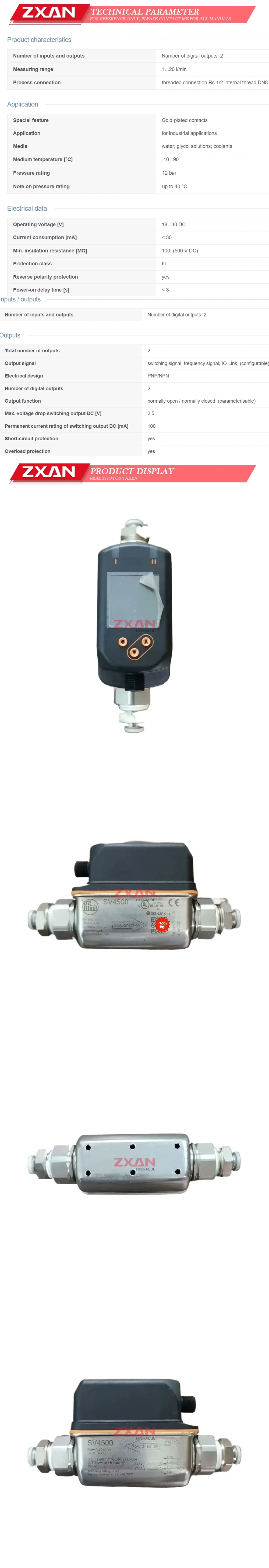 IFM SV4500 Description