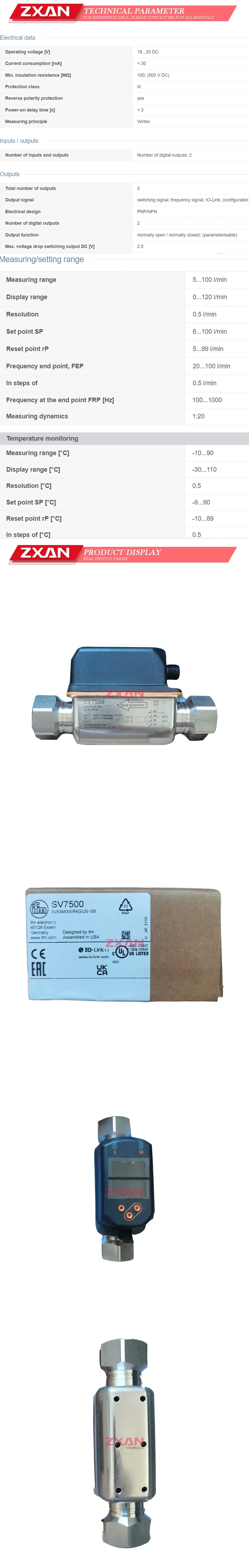 IFM SV7500 Description