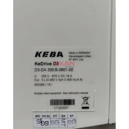 KEBA D3-DA 330/B-0601-00