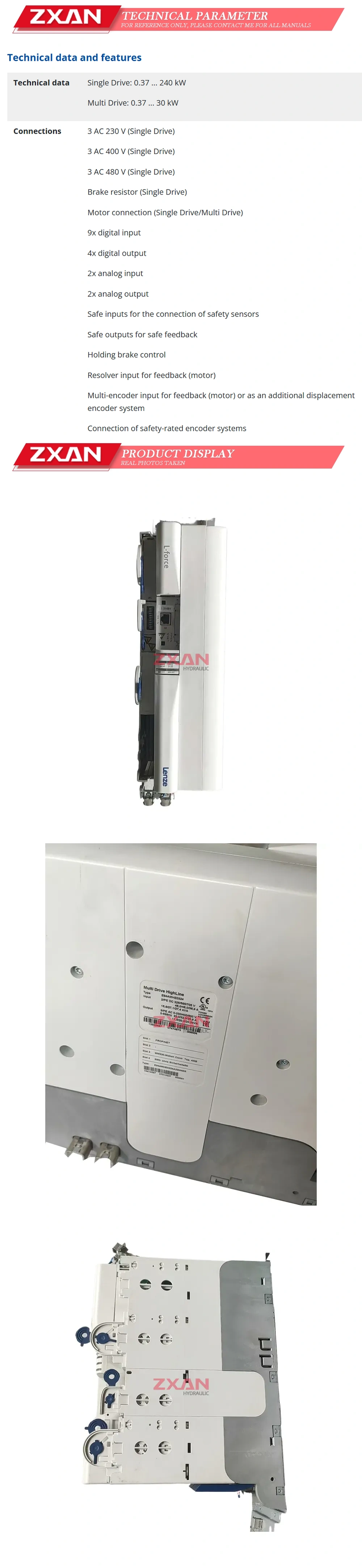 LENZE E94AMHE0324 Description