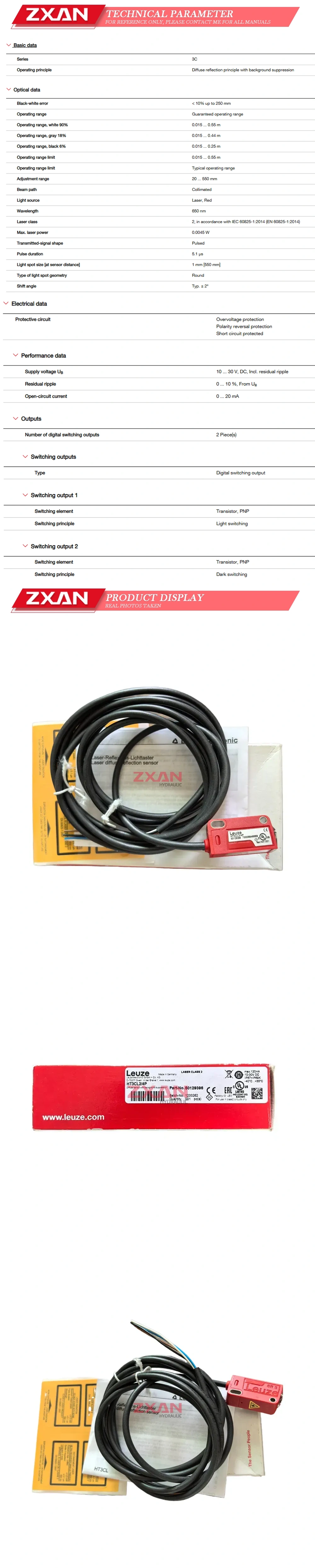 Leuze HT3CL2/4P Description
