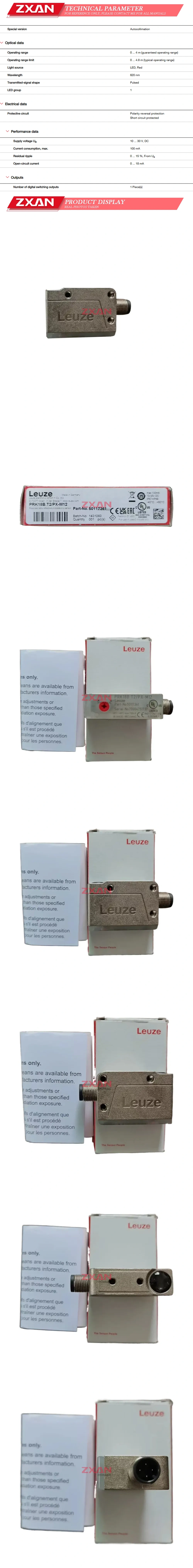 Leuze PRK18B.T2/PX-M12 Description