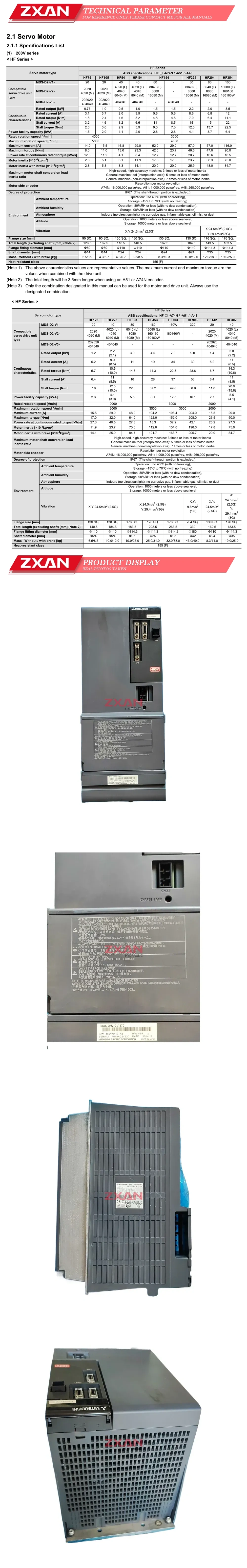 MITSUBISHI MDS-DH2-CV-370 Description