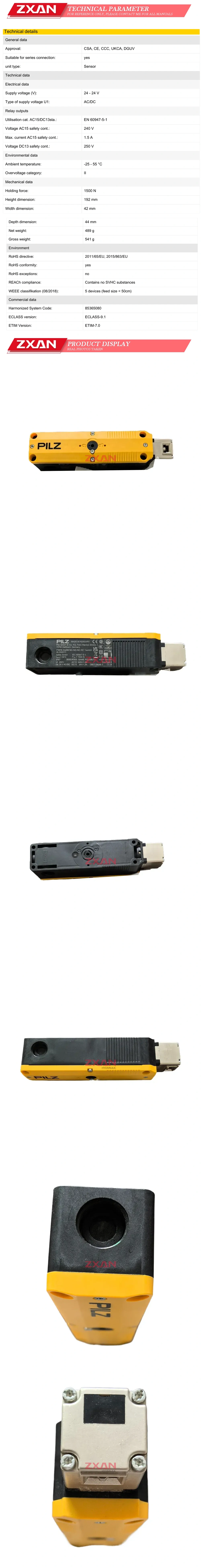 PILZ PSEN me5S NC-NC-NC.NC Description