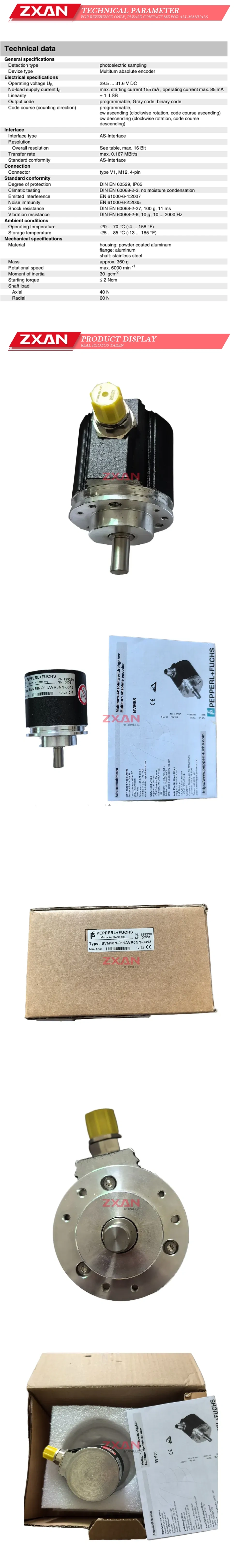 Pepperl+Fuchs BVM58N-011AVR0NN-03 Description