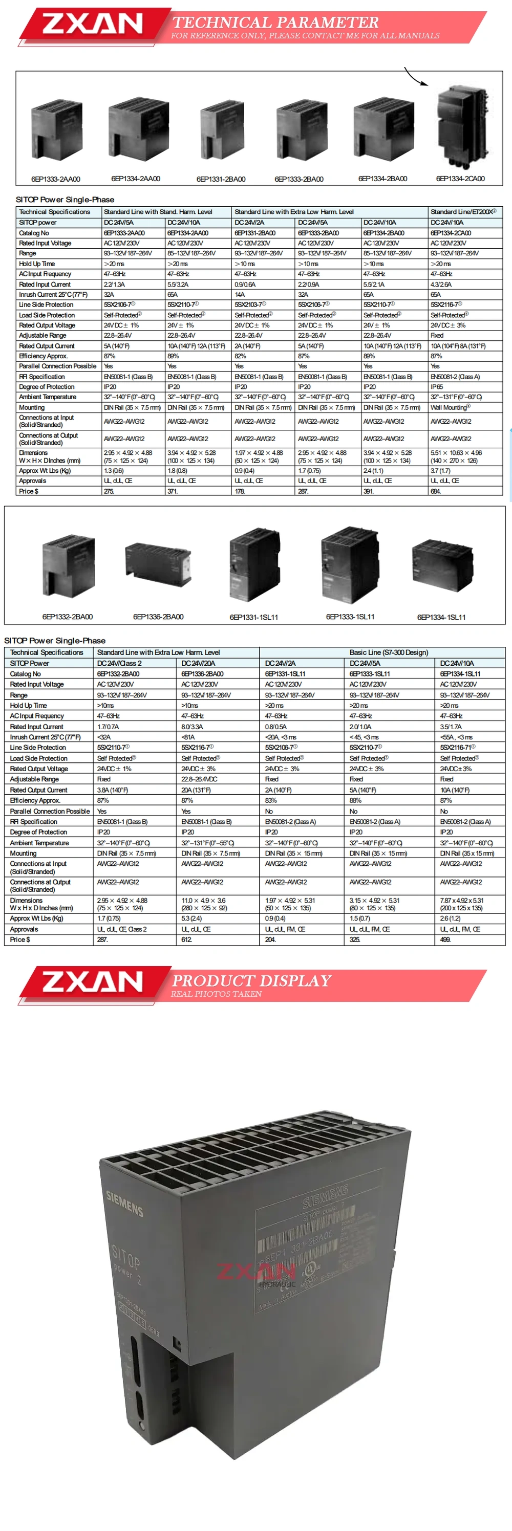 SIEMENS 6EP1331-2BA00 Description