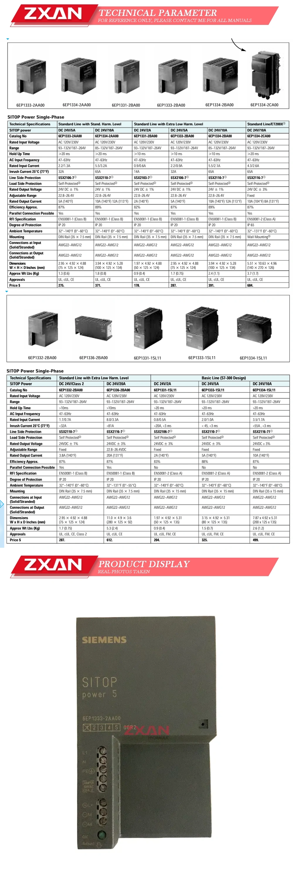 SIEMENS 6EP1333-2AA00 Description