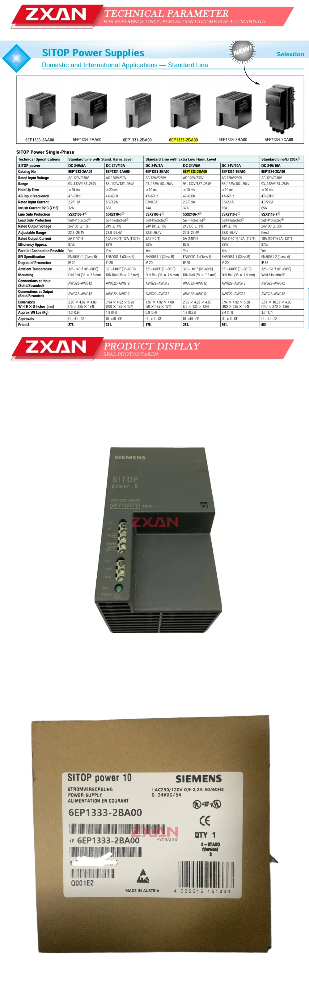 SIEMENS 6EP1333-2BA00 Description