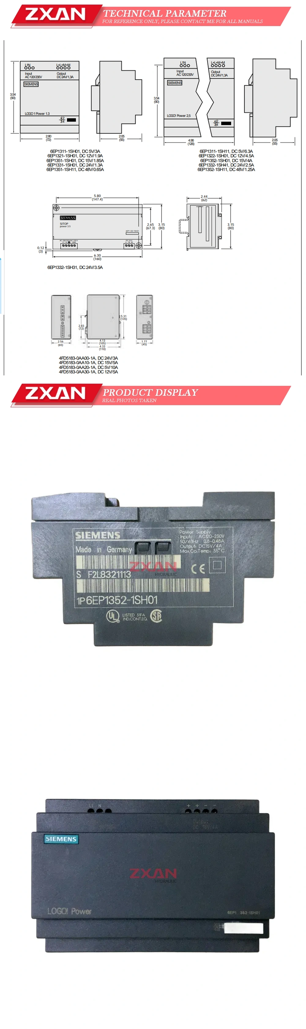 SIEMENS 6EP1352-1SH01 Description