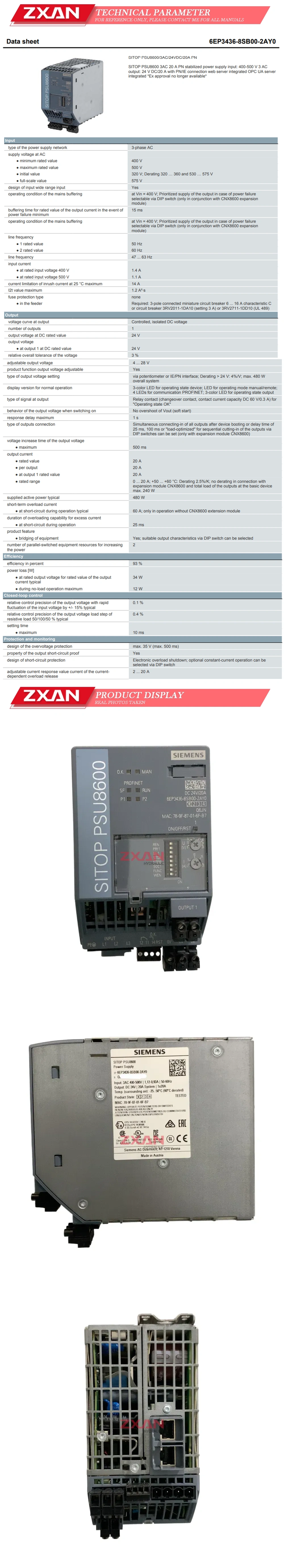 SIEMENS 6EP3436-8SB00-2AY0 Description