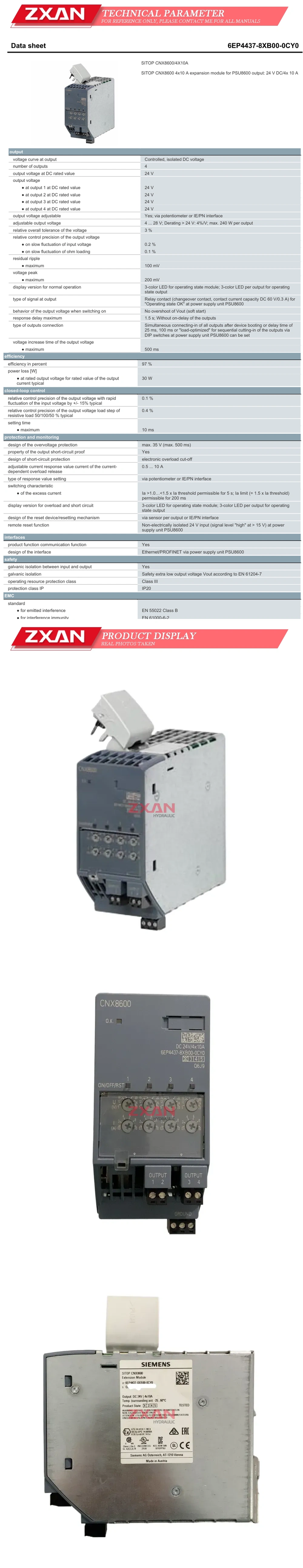 SIEMENS 6EP4437-8XB00-0CY0 Description