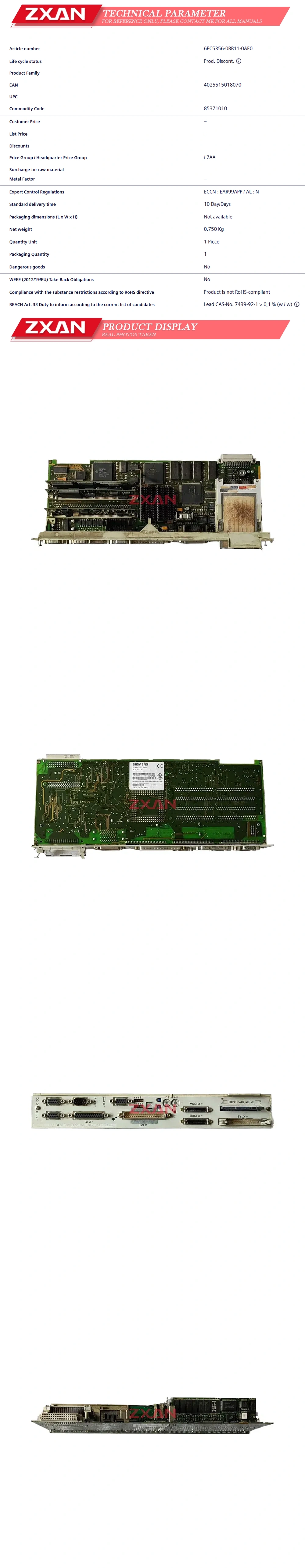 SIEMENS 6FC5356-0BB11-0AE0 Description