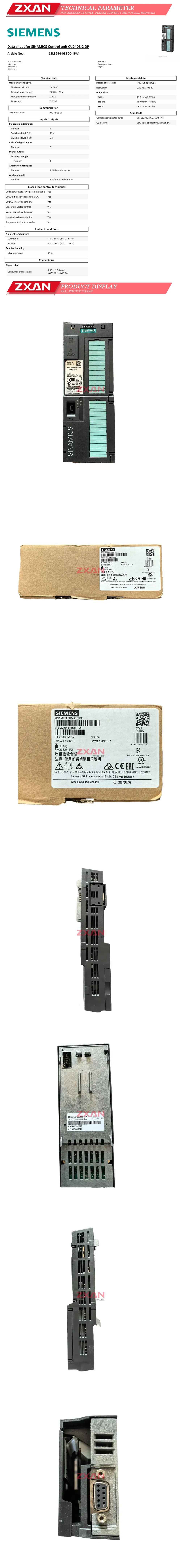 SIEMENS 6SL3244-0BB00-1PA1 Description