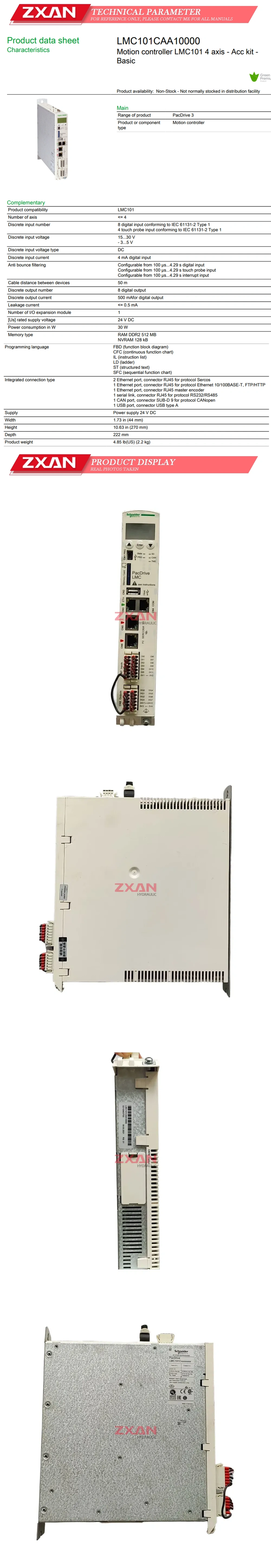 Schneider LMC101CAA10000 Description