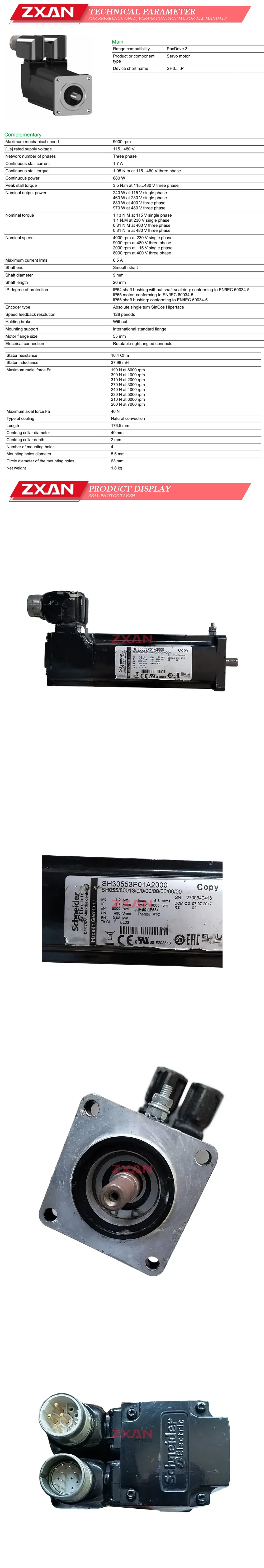 Schneider SH30553P01A2000 Description