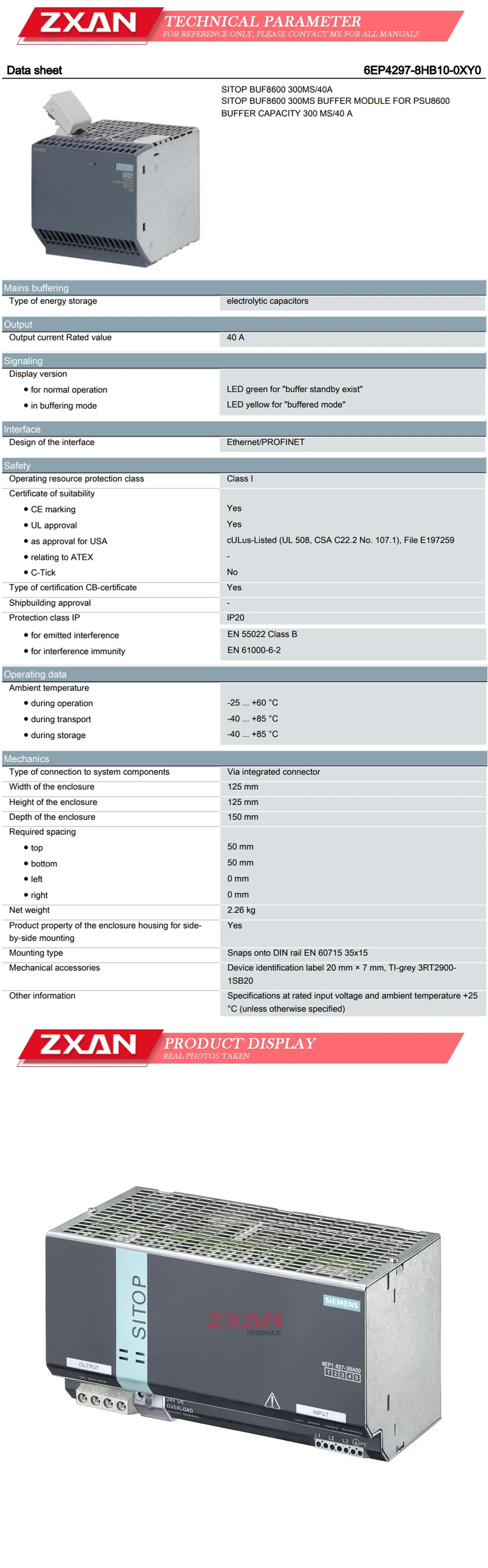 Siemens 6EP1437-3BA00 Description