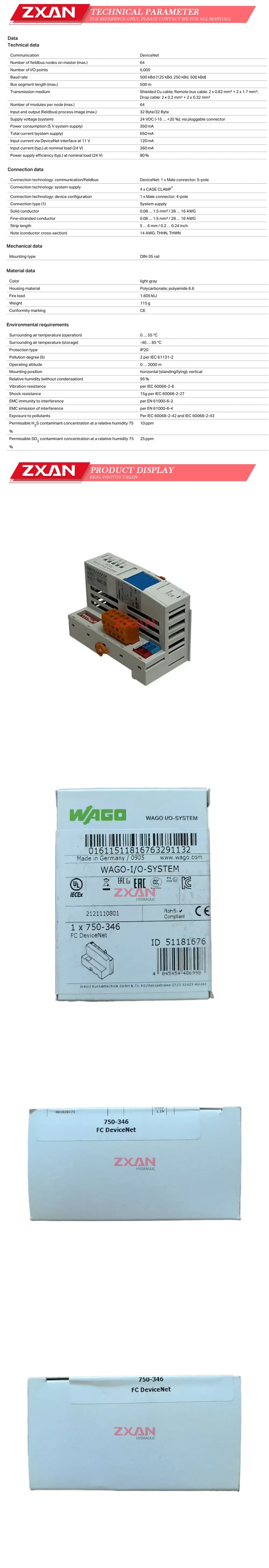 WAGO 750-346 Description