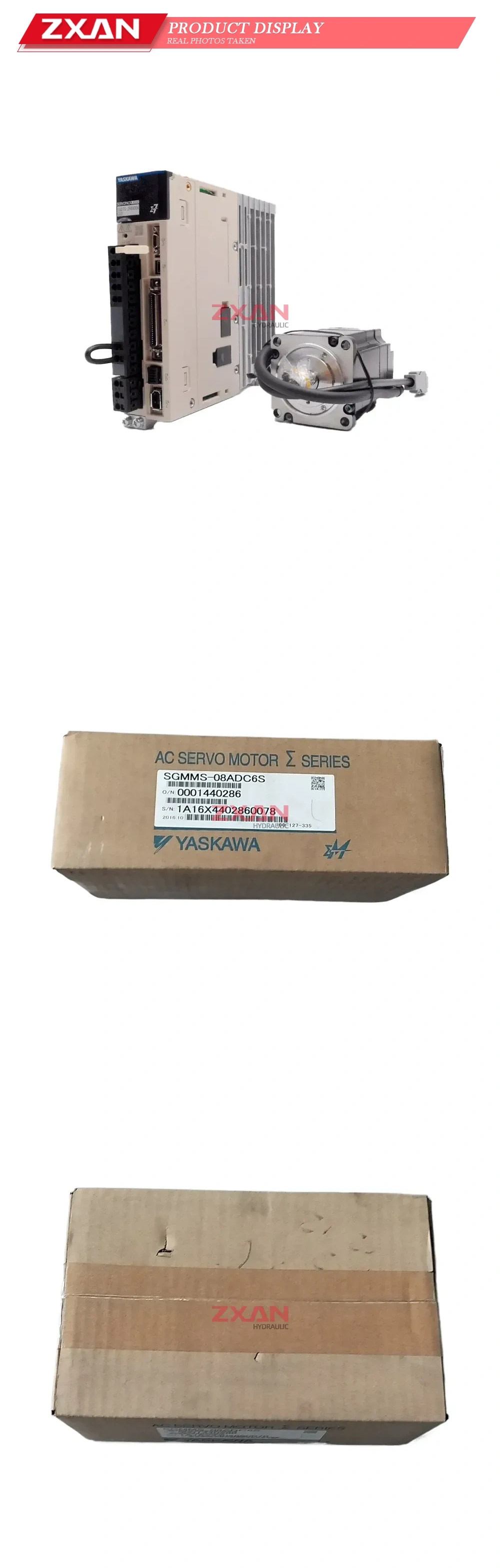 YASKAWA SGMMS-08ADC6S Description