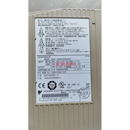 Yaskawa SGDV-180A01A