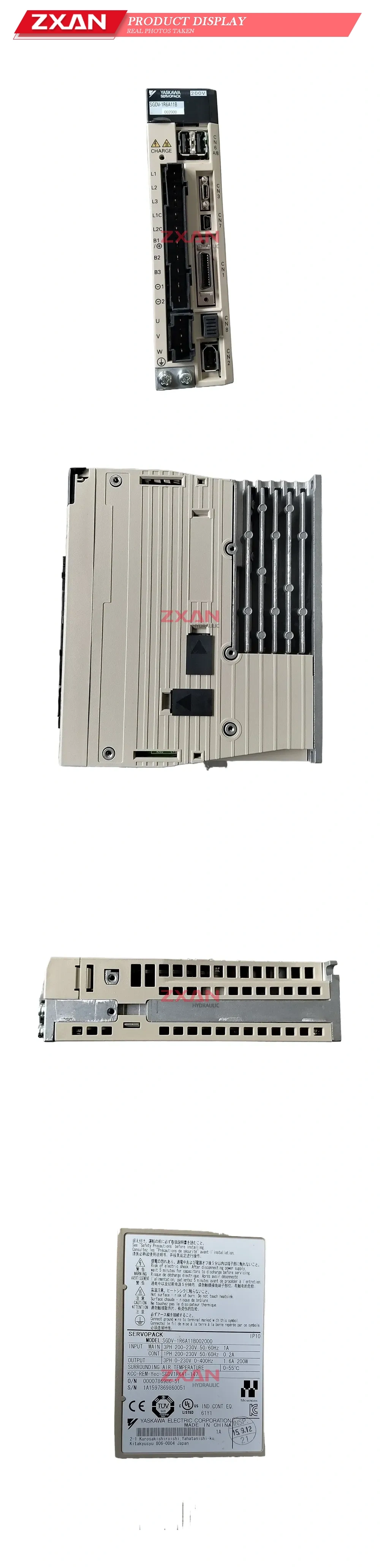Yaskawa SGDV-1R6A11B002000 Description