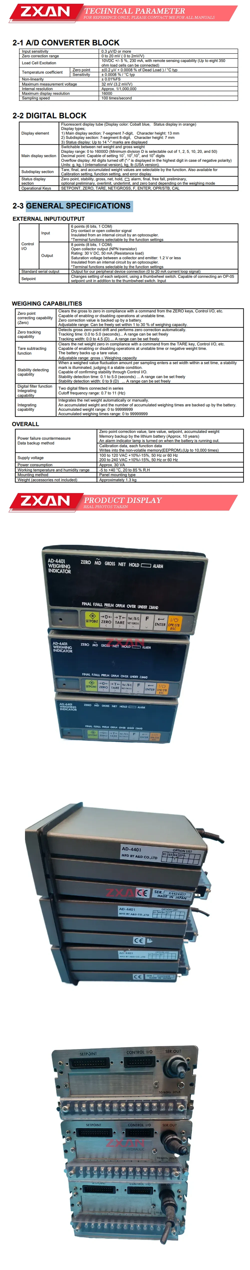 AND AD-4401 Description
