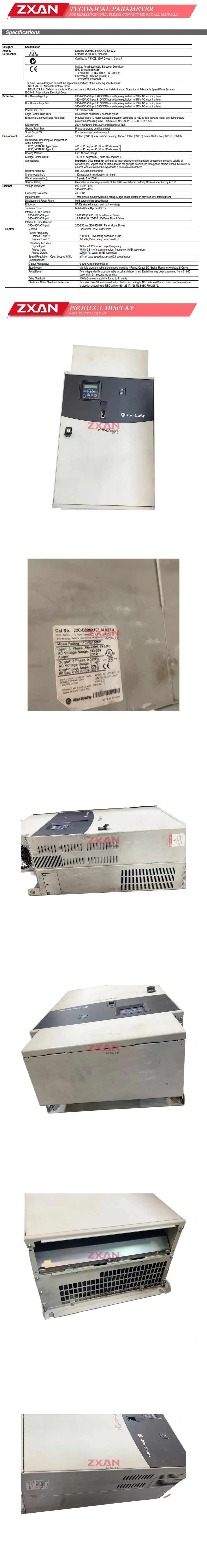 Allen Bradley 22C-D208A103 Description