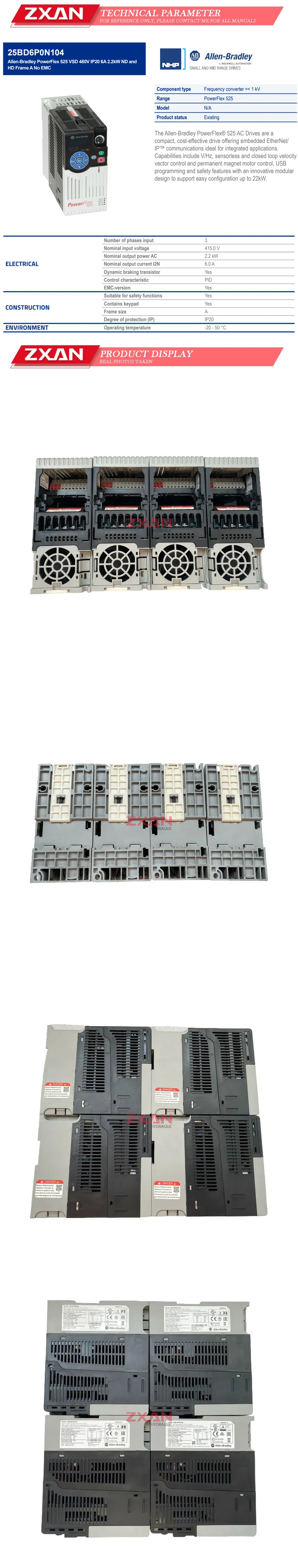 Allen-Bradley 25B-D6P0N104 Description