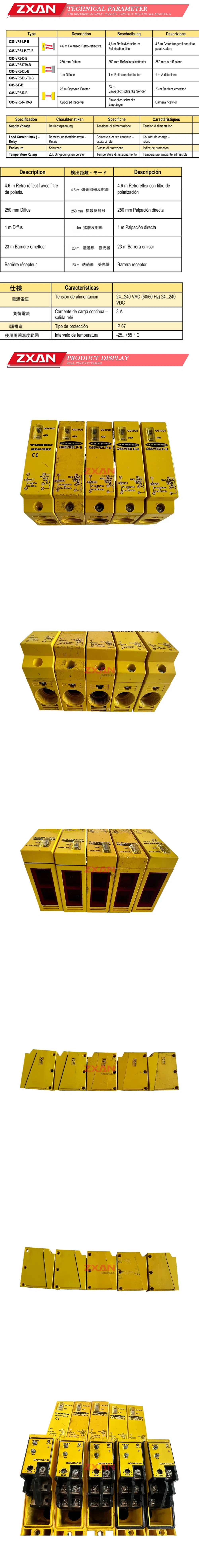 BANNER Q85VR3LP-B Description