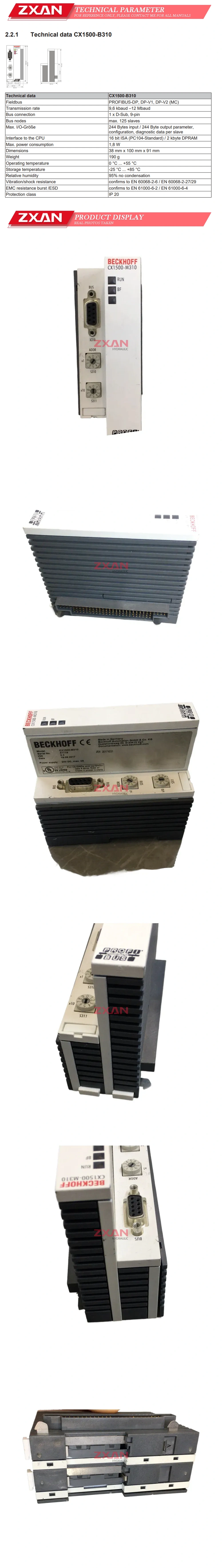 BECKHOFF CX1500-M310 Description