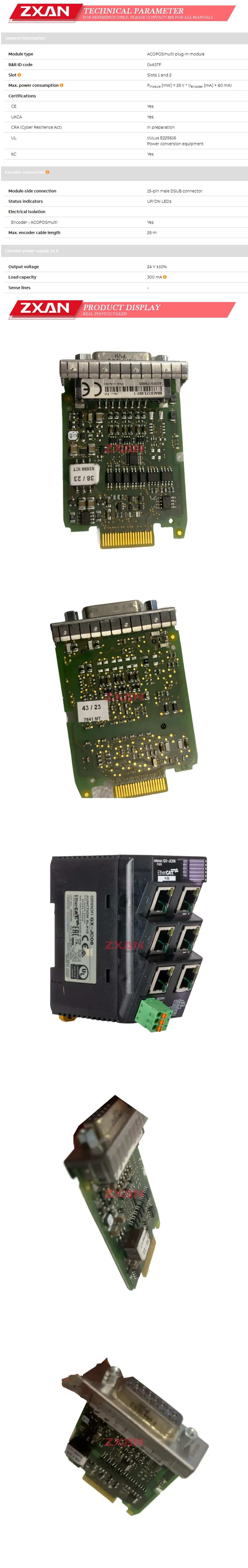B&R 8BAC0123.002-1 Description