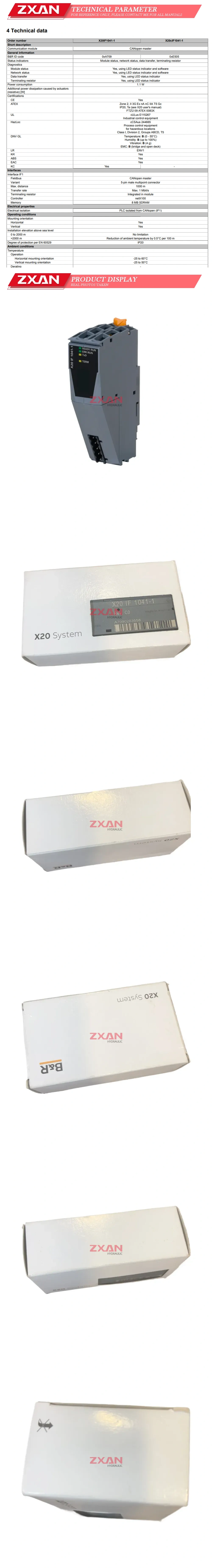 B&R X20 IF 1041-1 Description
