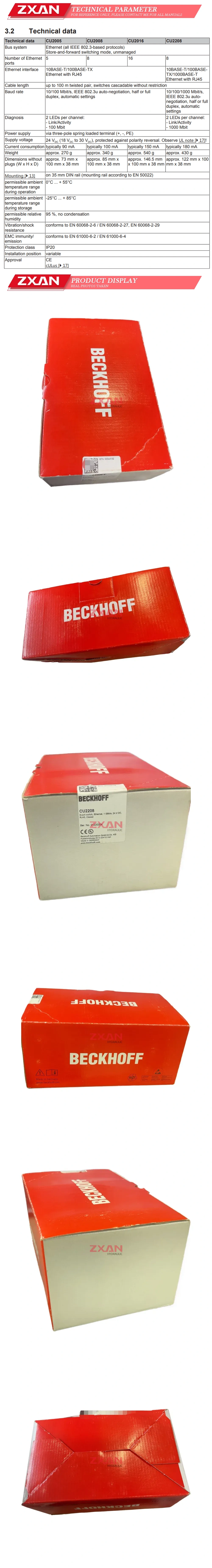 Beckhoff CU2208 Description