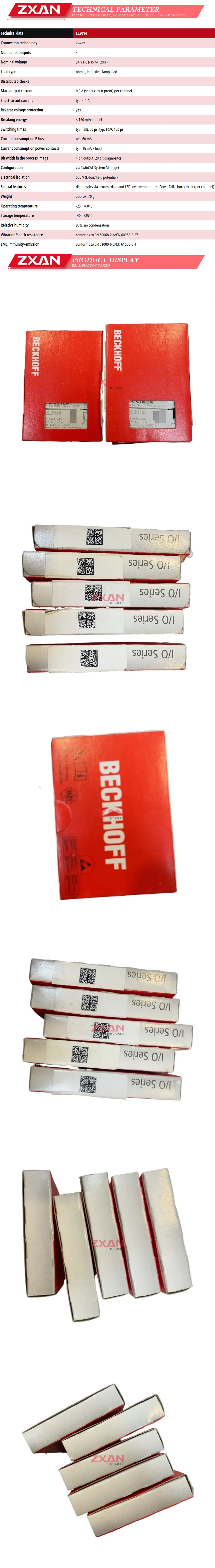 Beckhoff EL2014 Description