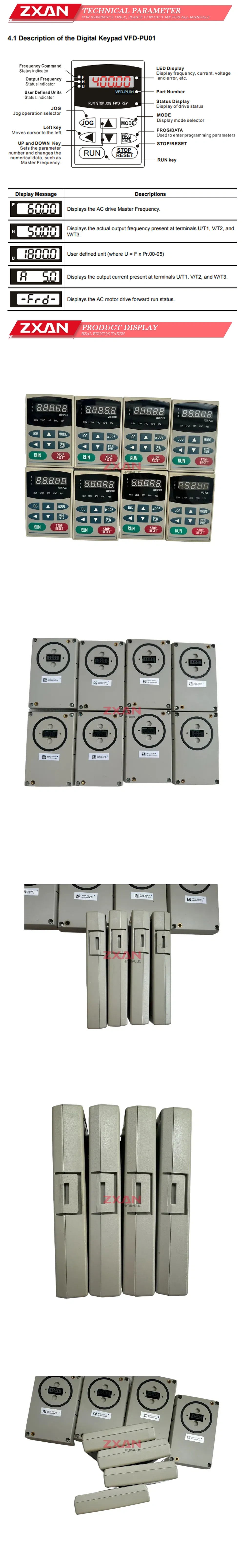 Delta VFD-PU01 Description